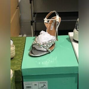 Aquazzura Heels brand new never worn Size 36 EU (US 5.5)